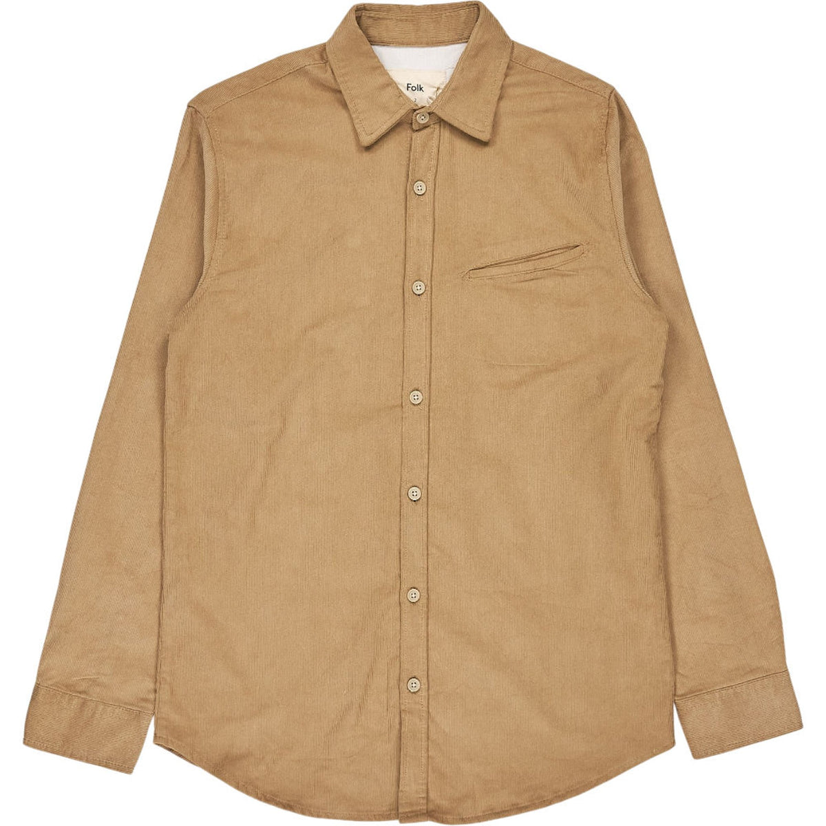Folk Toffee Eddy Baby Cord Shirt