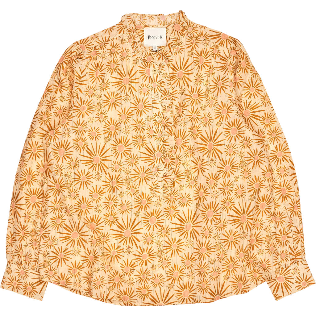 Bonte Orange Multi Anais Shirt