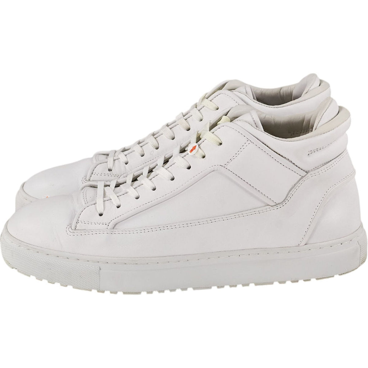 ETQ White High-Top Leather Trainers