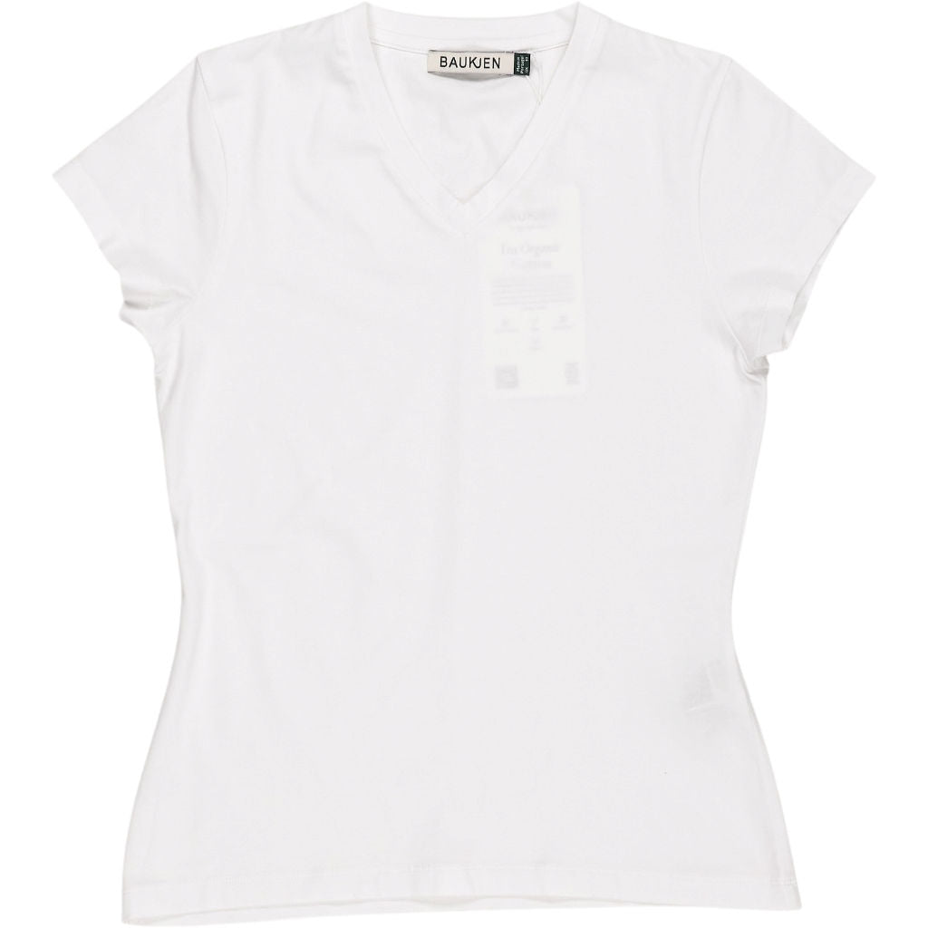Baukjen White Kiana V-Neck Tee