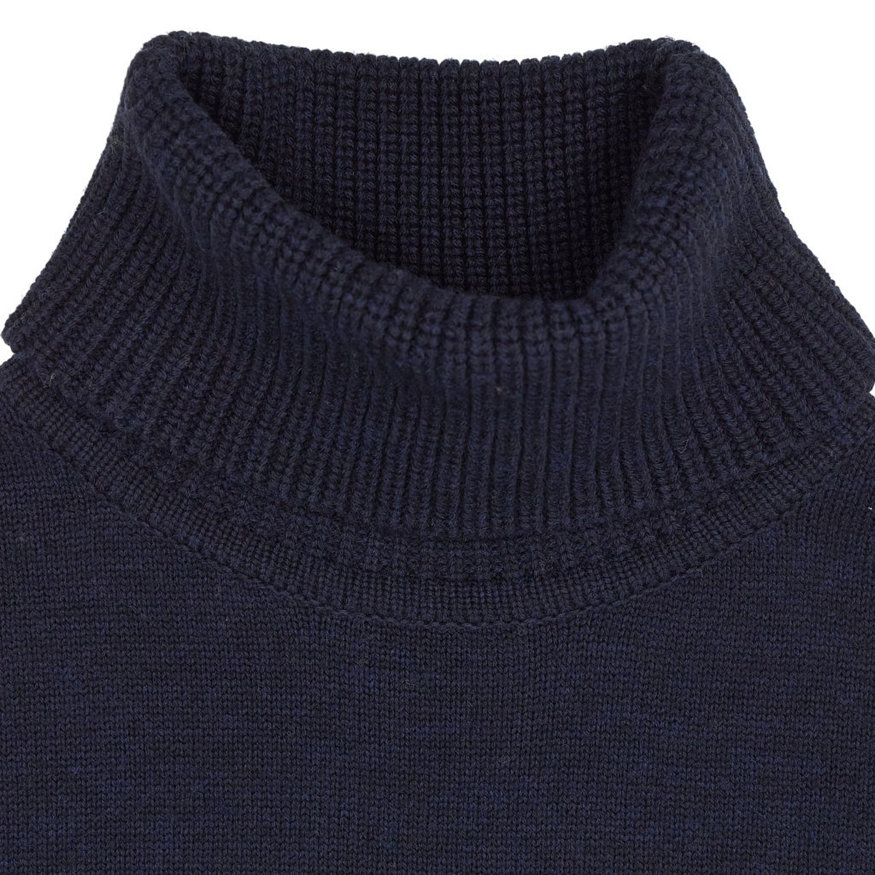 Pure Collection Navy Merino Wool Sleeveless Jumper S