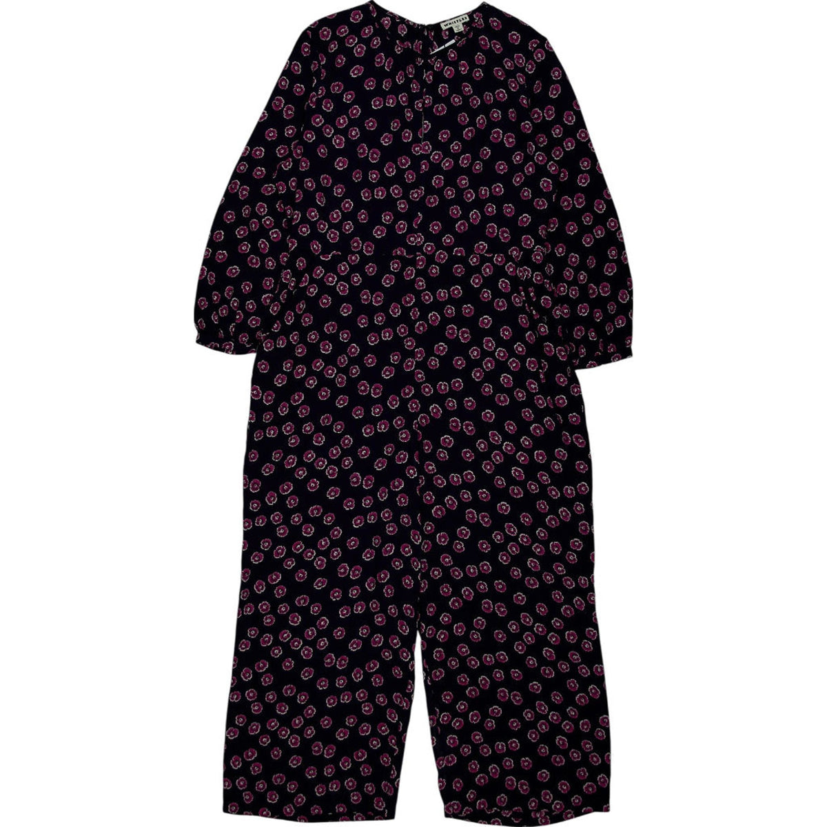 Whistles Purple Lennox Print Jumpsuit