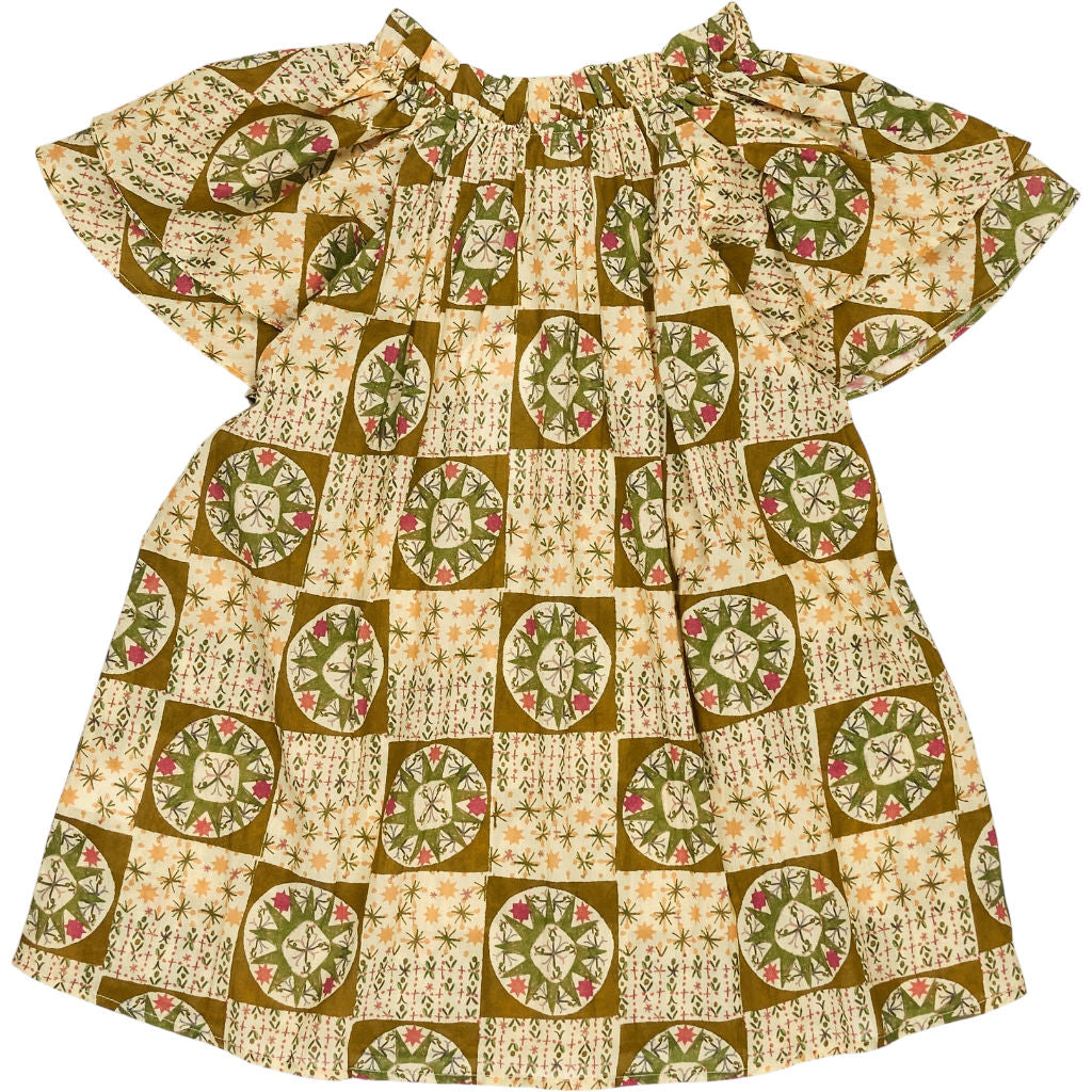 Bonté Ecru Olive Mina Top