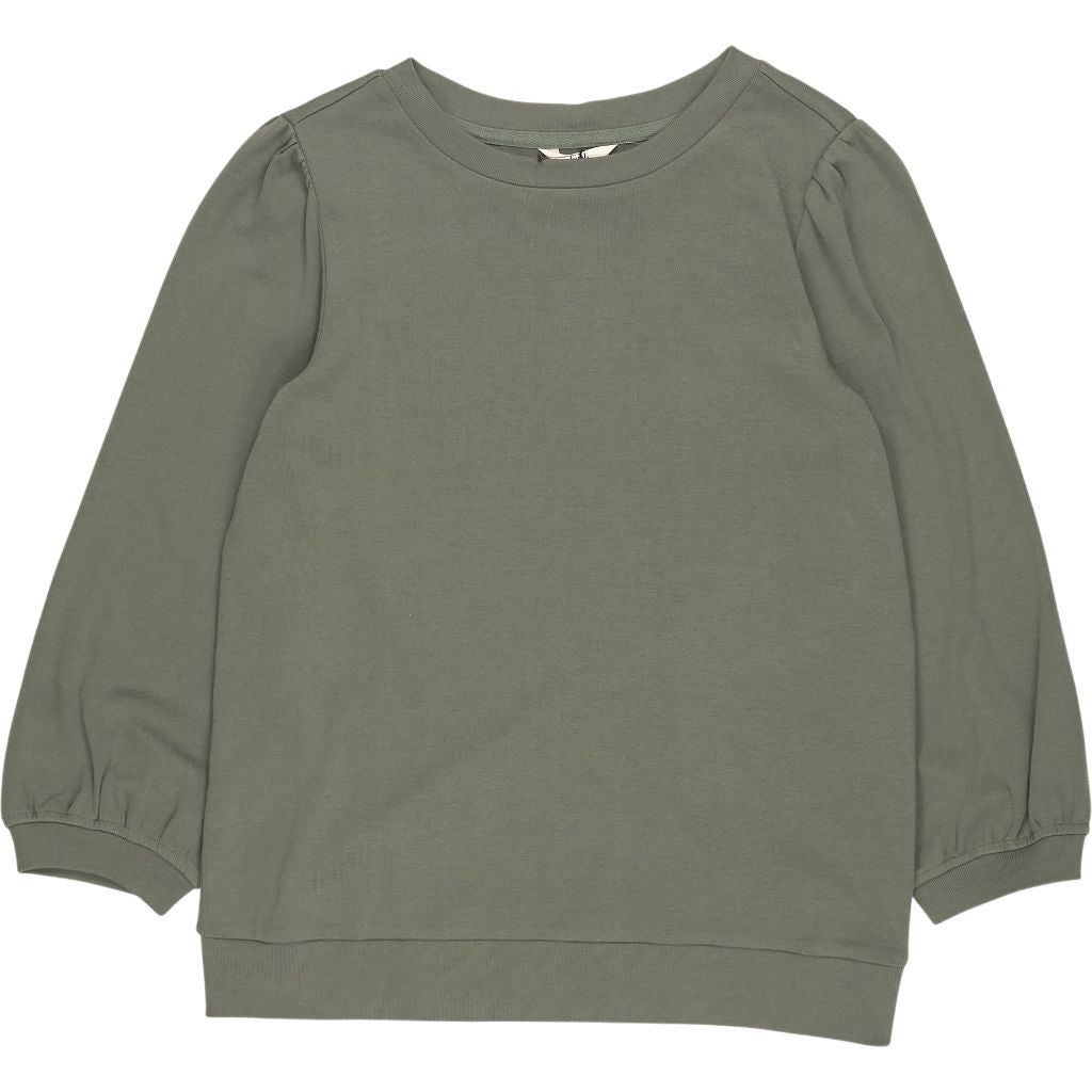Hush Khaki Mimi Puff Sleeve Tee