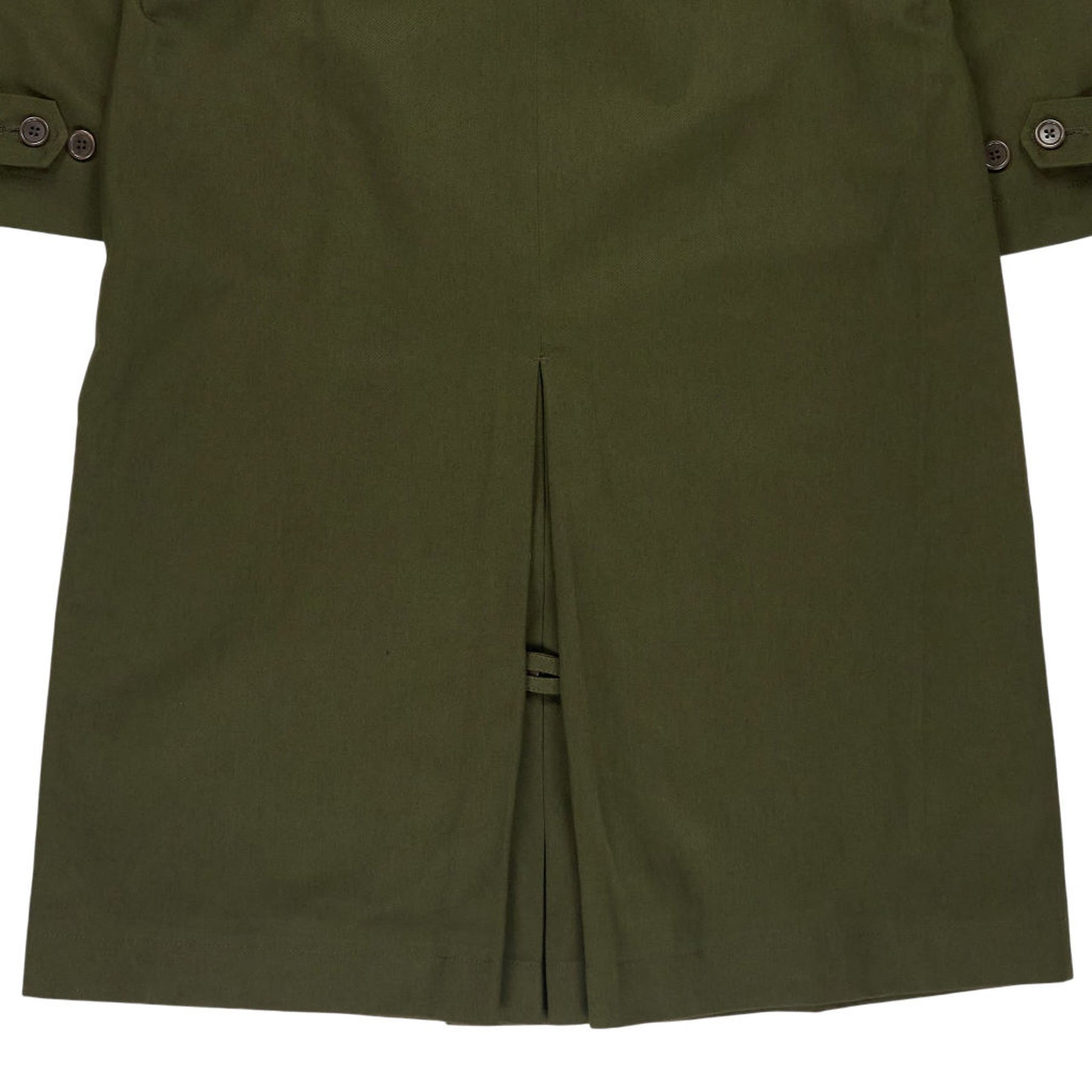 Baukjen Olive Organic Cotton Trench Coat
