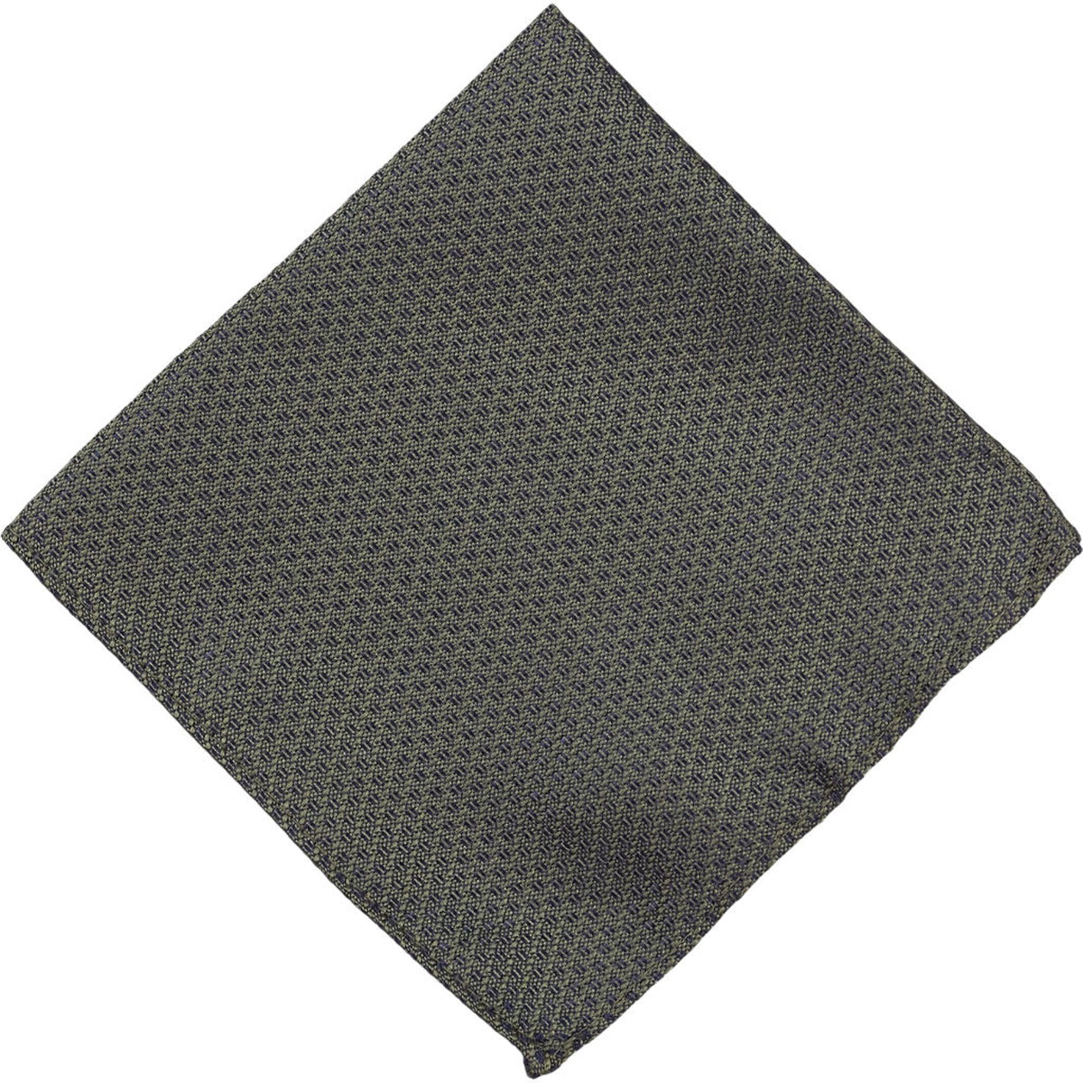 Moss London Green Pocket Square