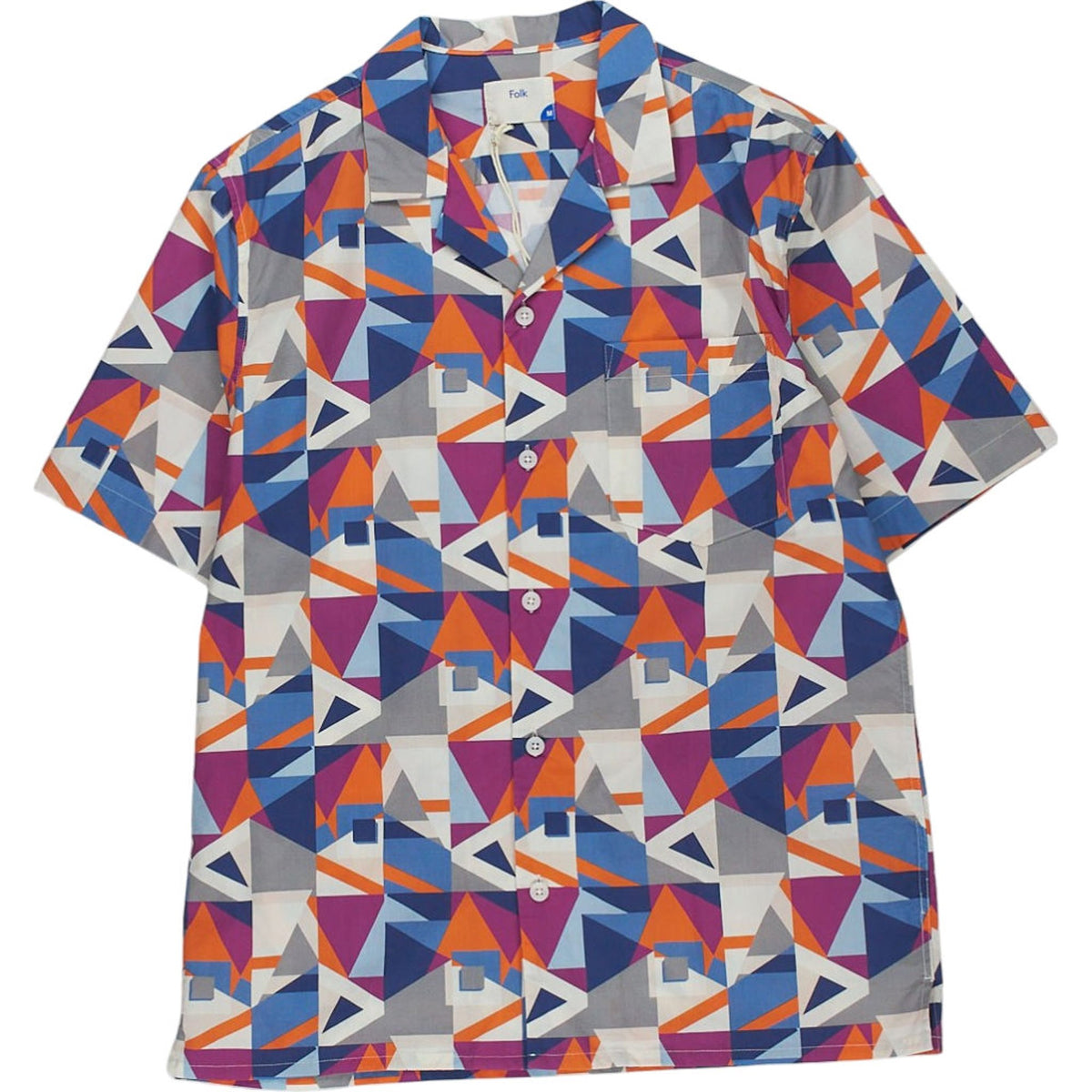 Folk Multi Geometric Brixton Shirt