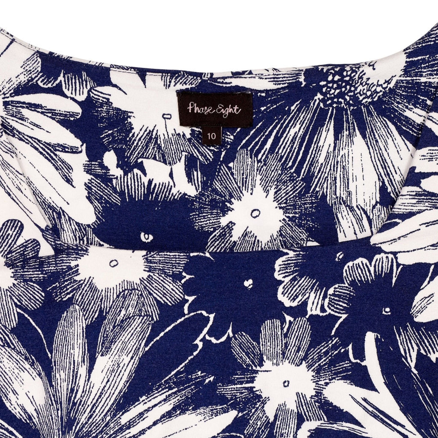 Phase Eight Blue Floral Dress