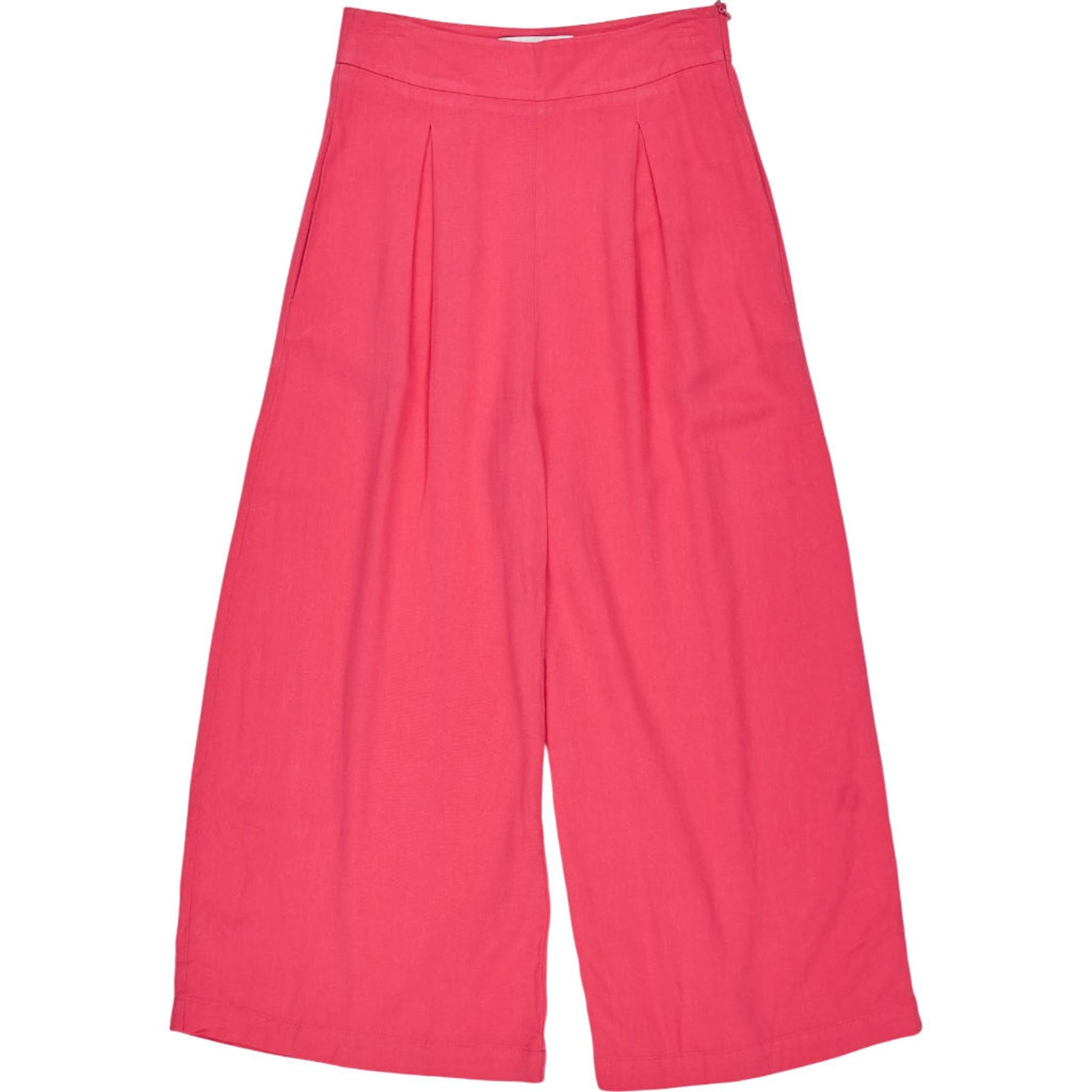 OMNES Pink Linen Blend Culottes