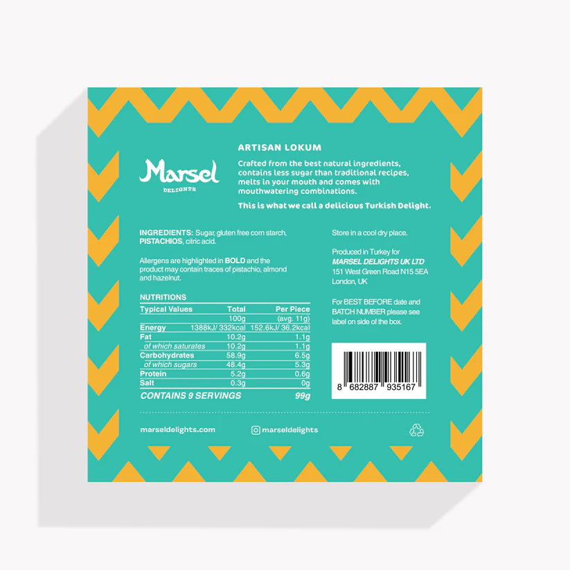 Artisan Turkish Delight - 4 flavours