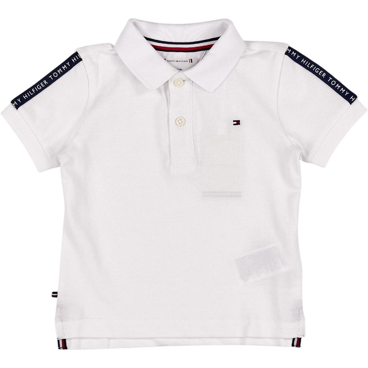 Tommy Hilfiger White Baby Tape Polo