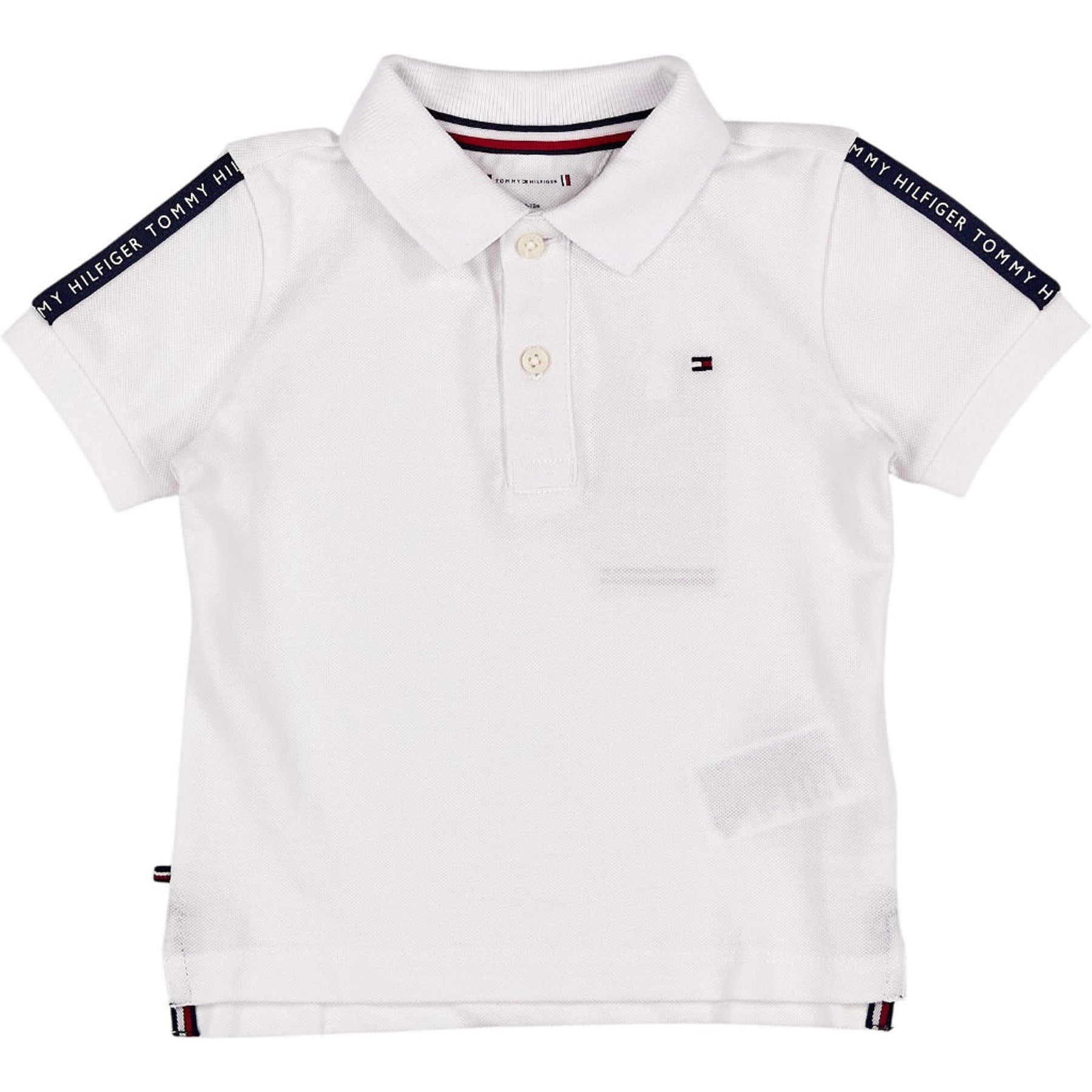 Tommy Hilfiger White Baby Tape Polo