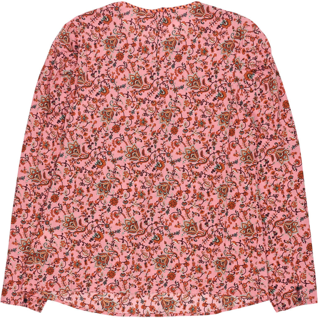 Hush Pink Ada Trim Blouse