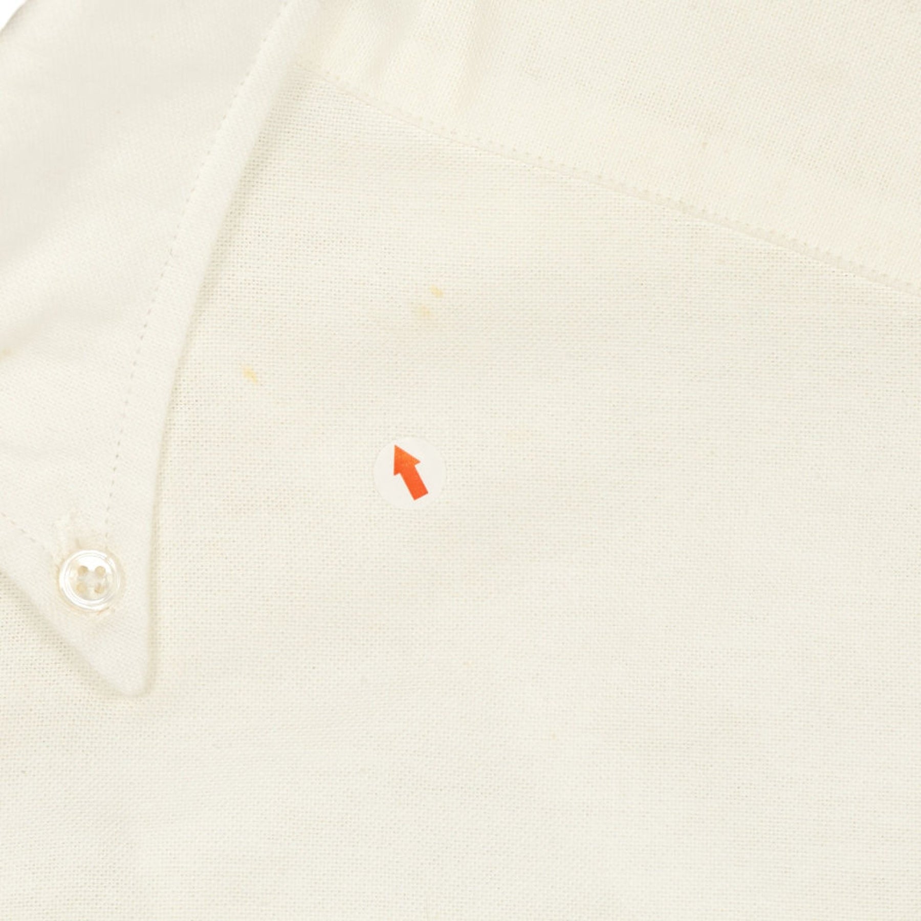 Drake's White Cotton Shirt 15 1/2 - 39