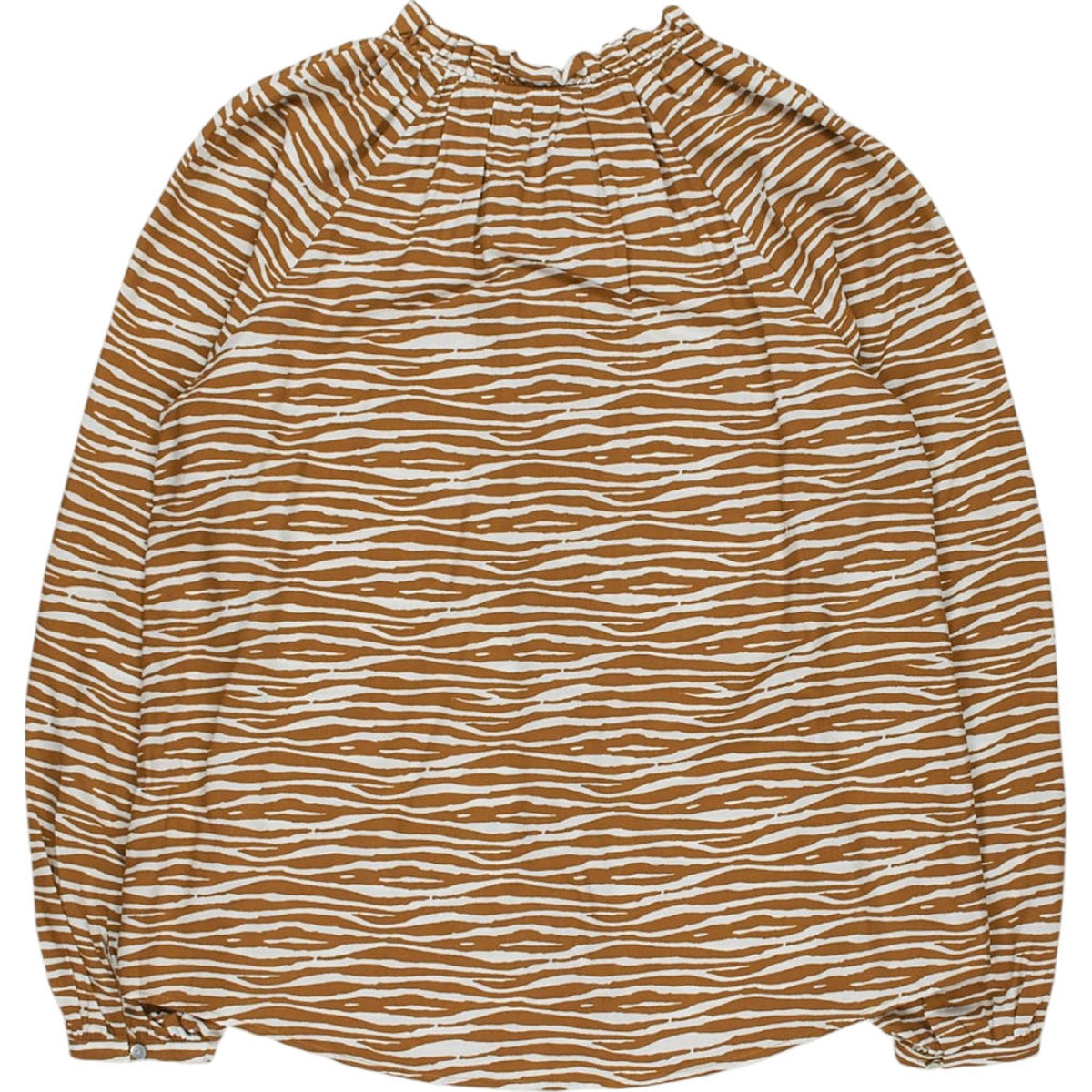 Baukjen Brown Stripe Blouse