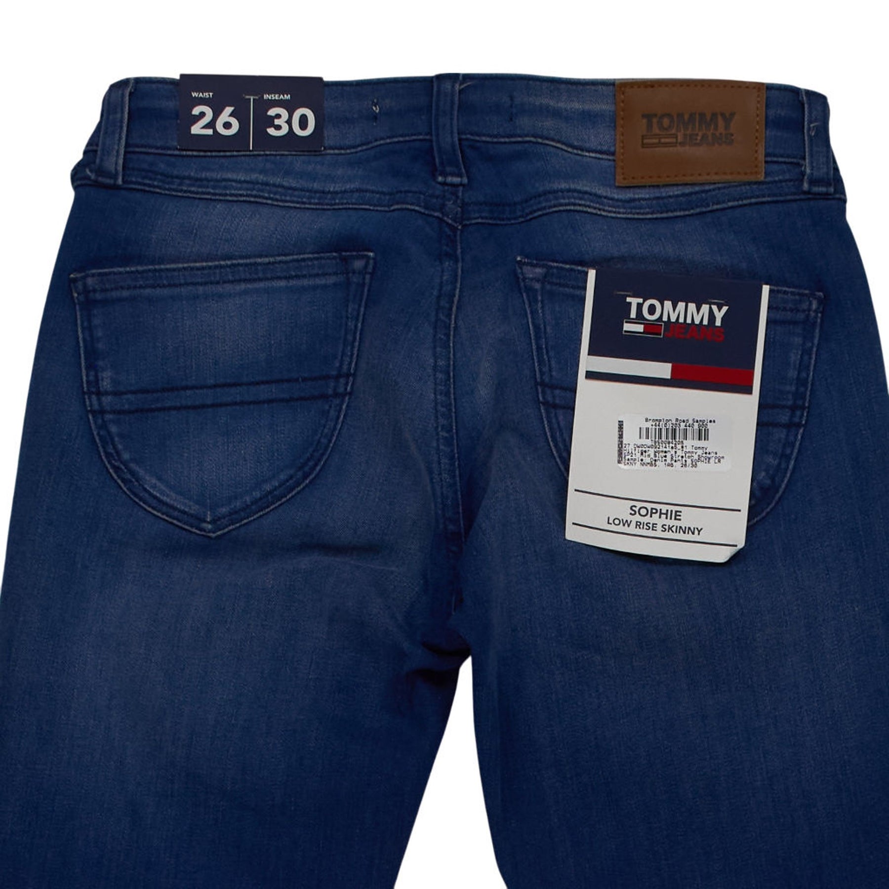 Tommy Jeans Blue Sophie Low Rise Skinny Jeans W 26"