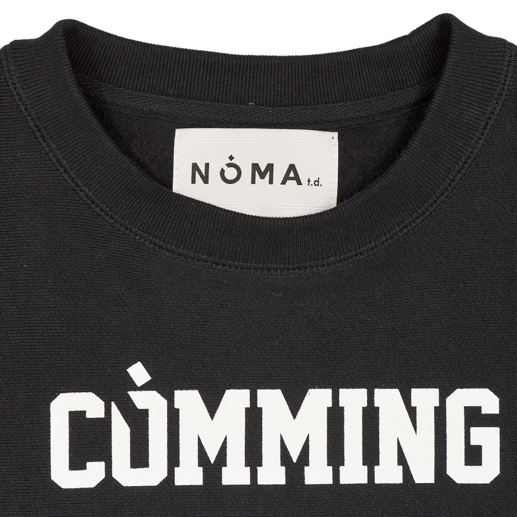 NOMA t.d. Black Graphic Sweatshirt