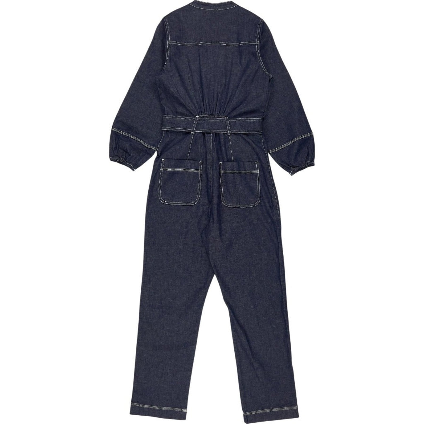 Wyse Denim Blue Jumpsuit