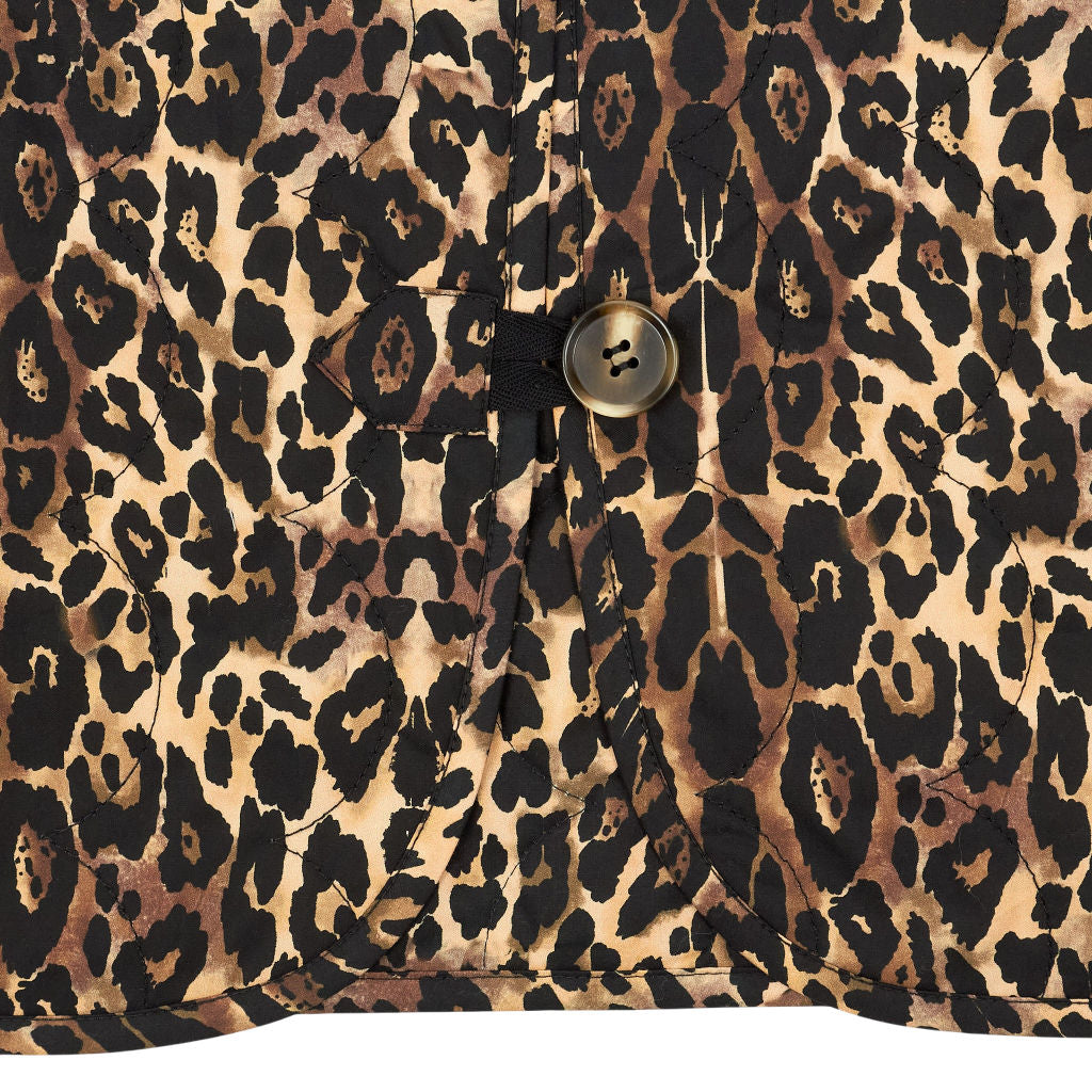 Wyse Leopard Andy Quilted Gilet XS