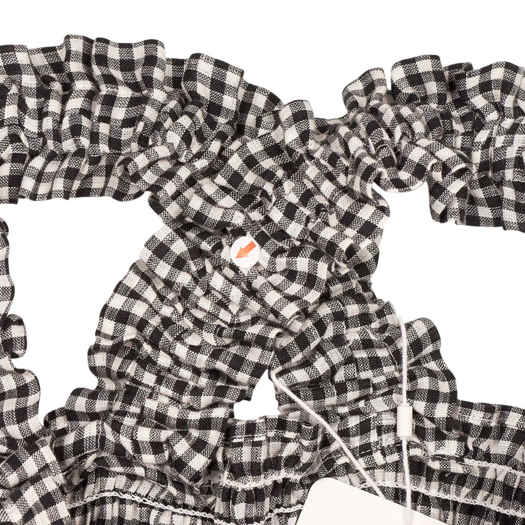 Baukjen Black & White Gingham Braylee Dress