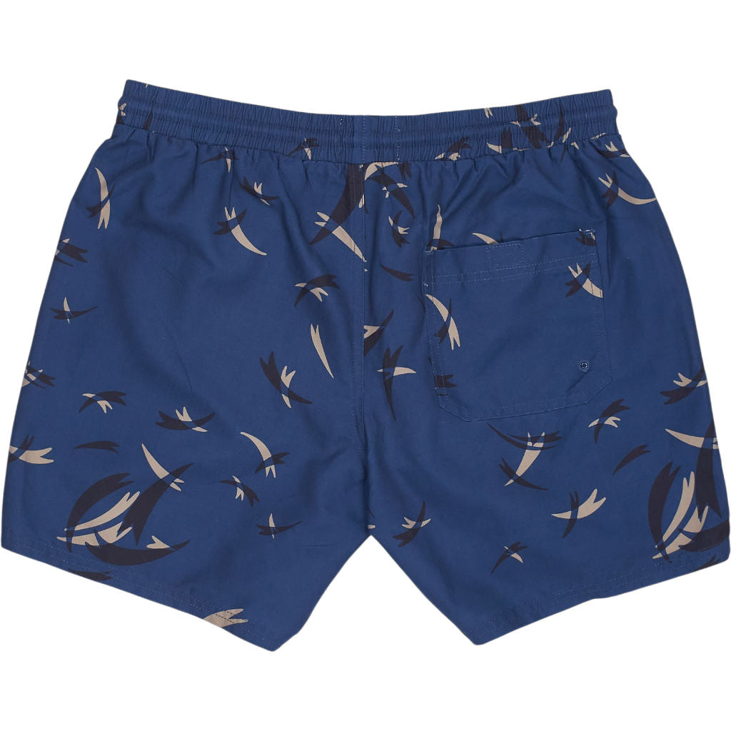 Farah Aegean Blue Colbert Arrow Print Shorts