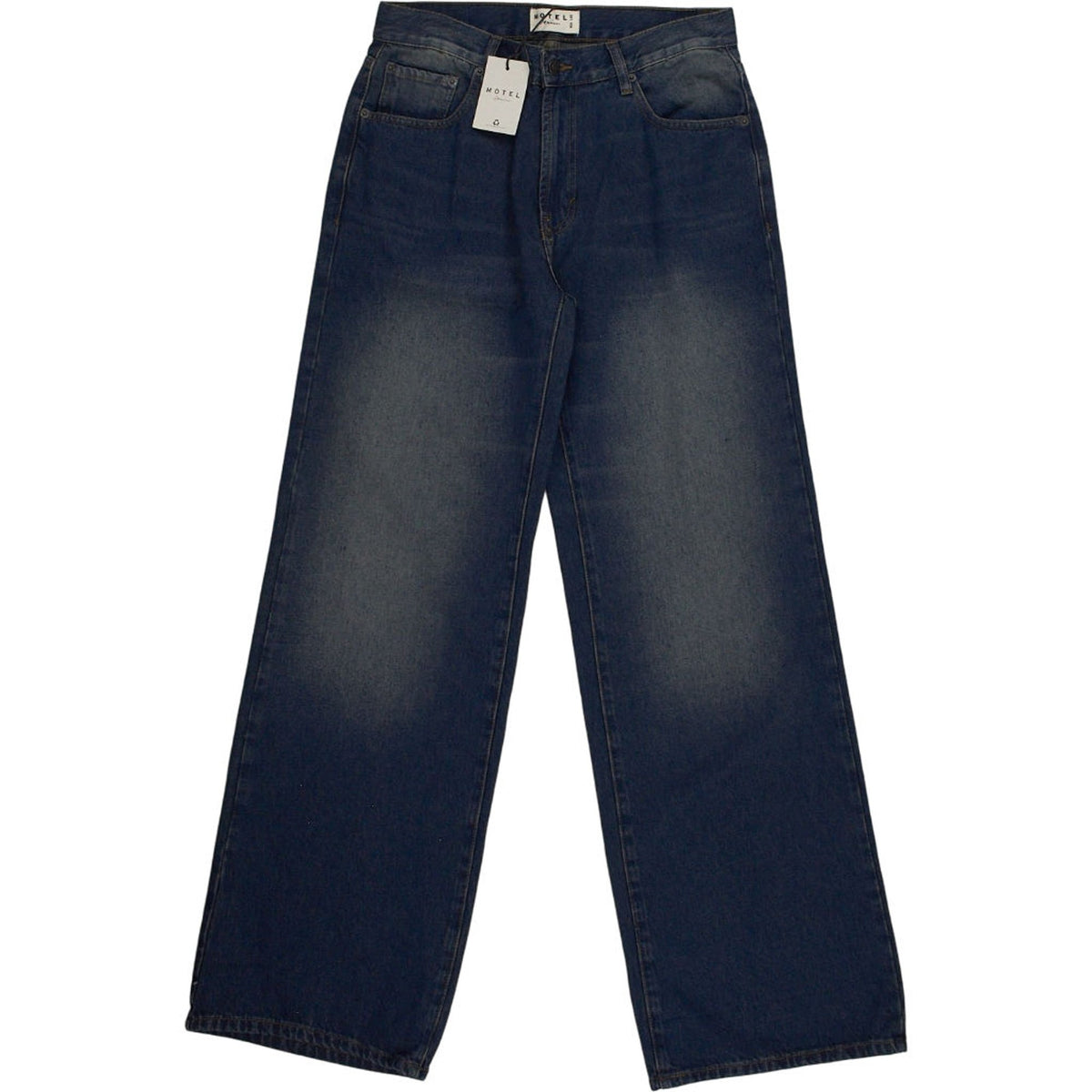 Motel Blue Oversized Dad Jeans