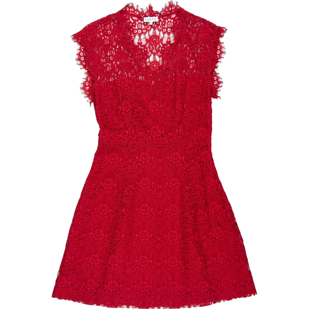 Claudie Pierlot Red Lace Dress