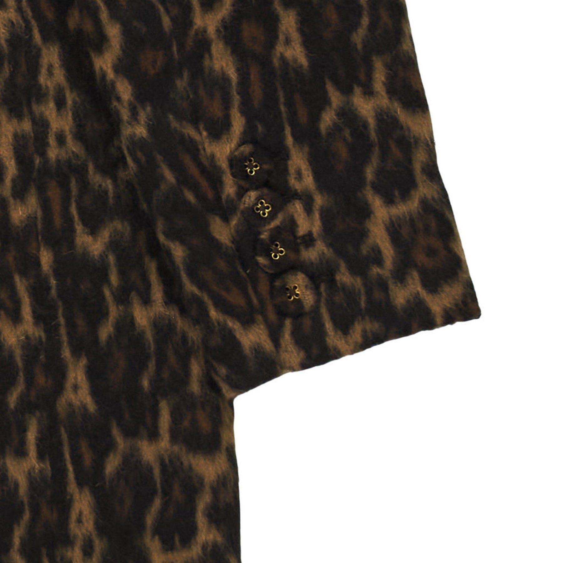 Wyse Leopard Print Long Coat