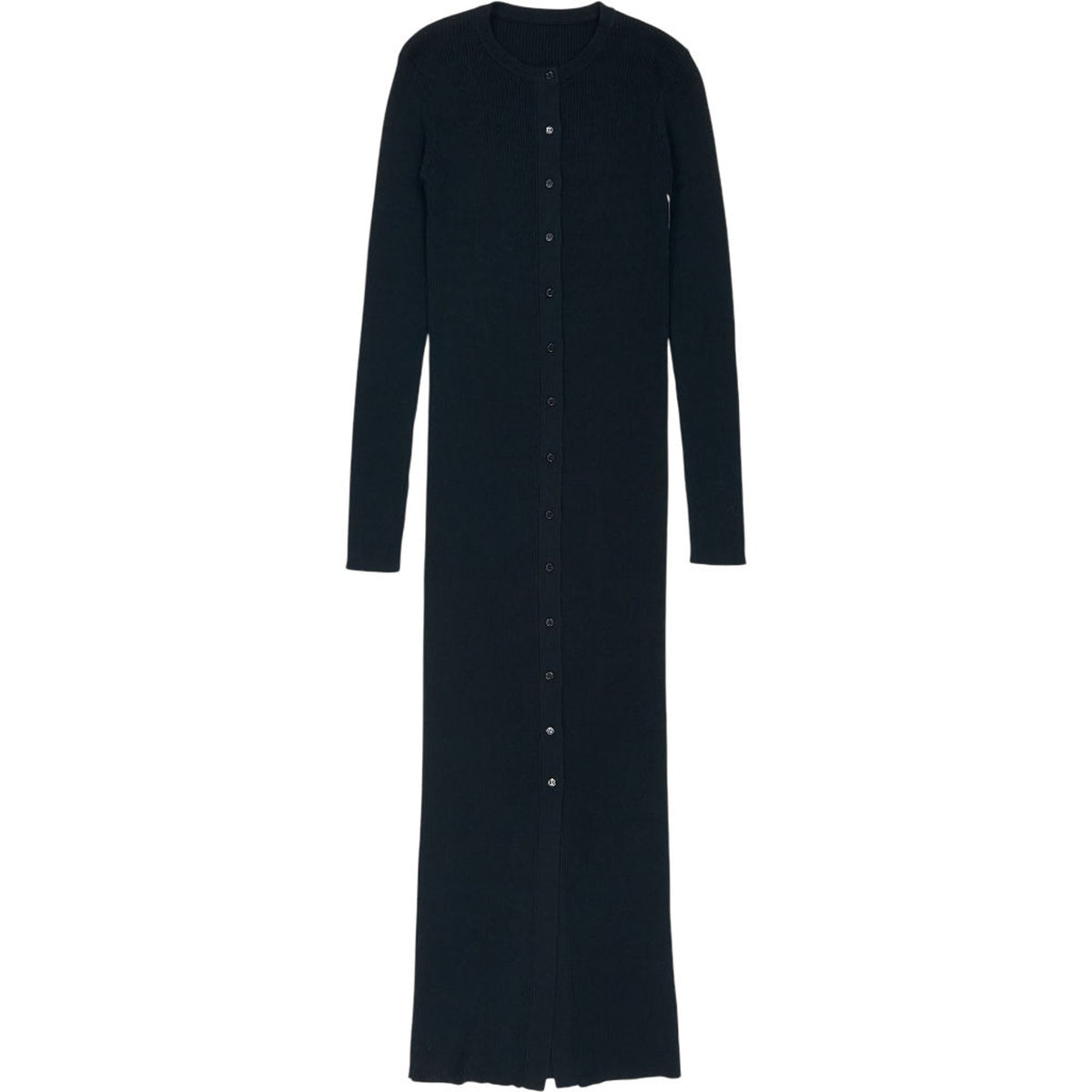 OMNES Black Marley Dress Cotton