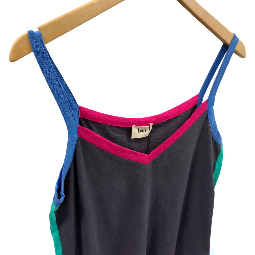 Hush Washed Black Astrid Vest Top