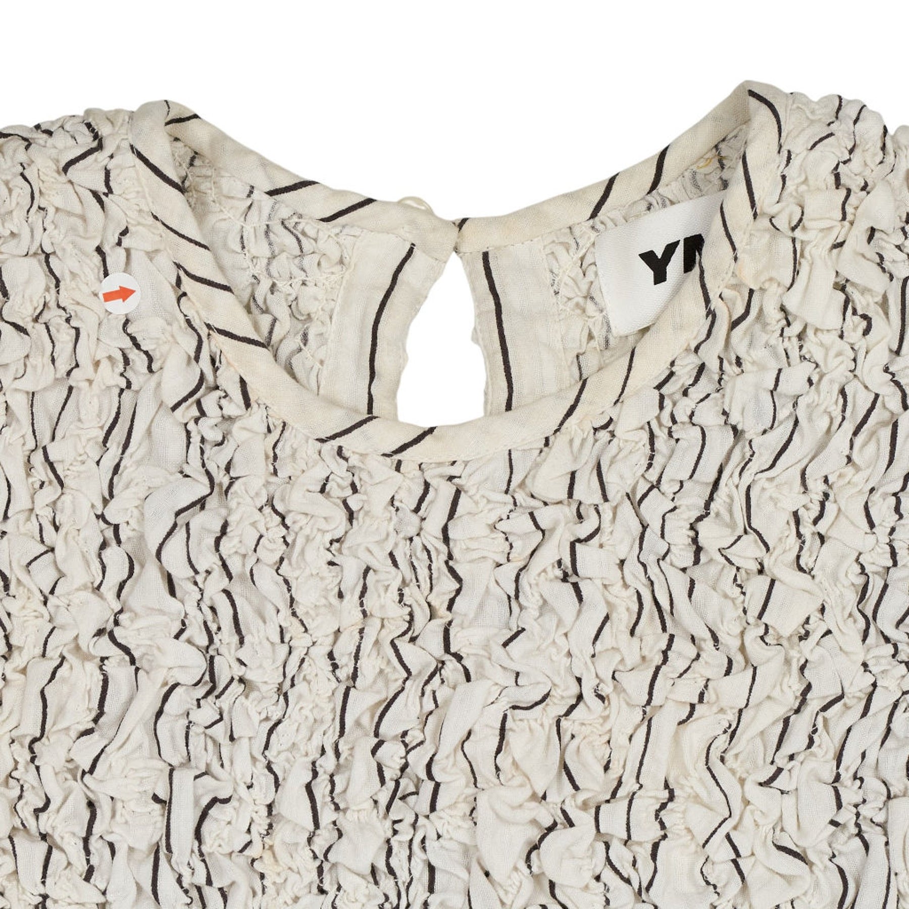 YMC Ecru Brown Ari Dress