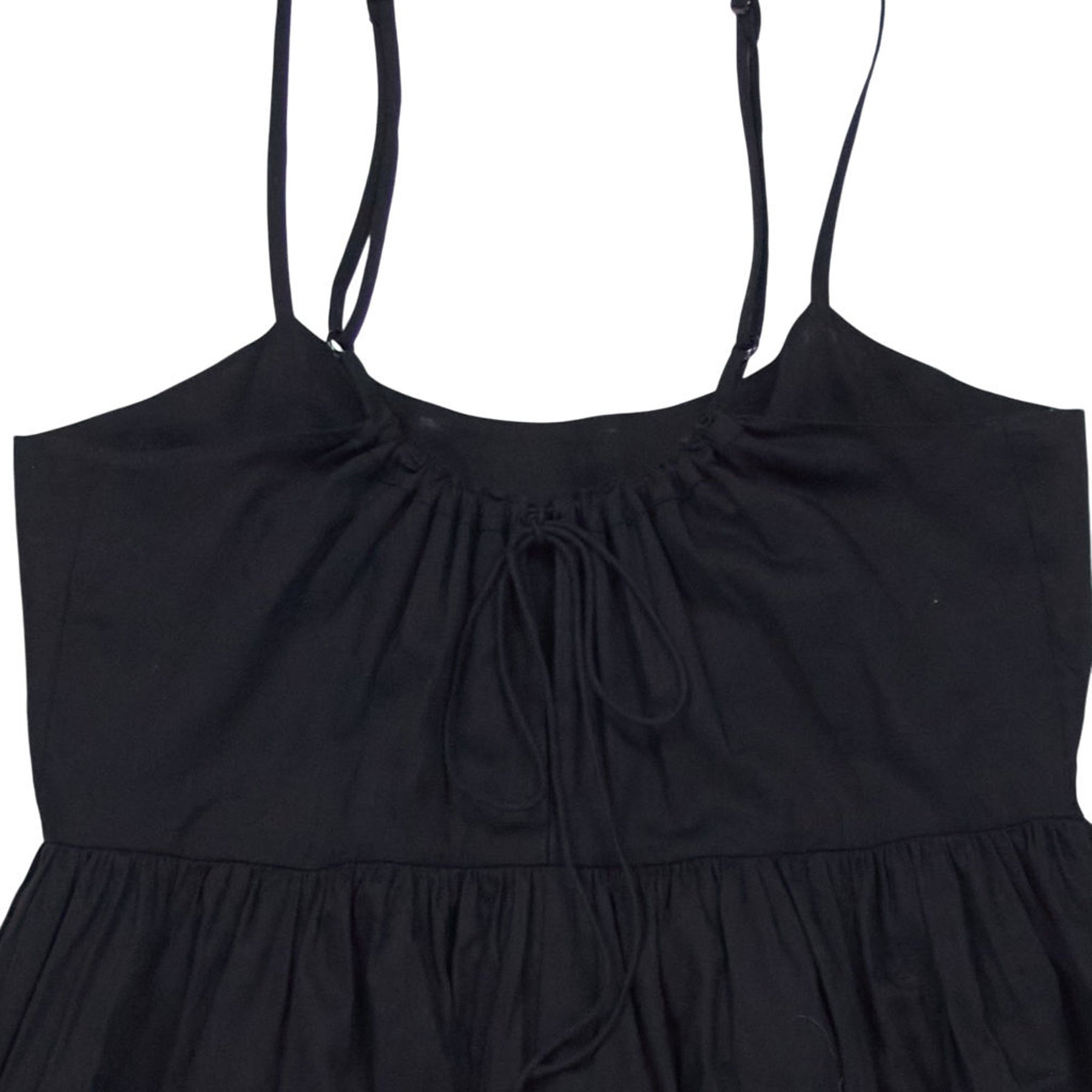 OMNES Black Maxi Dress