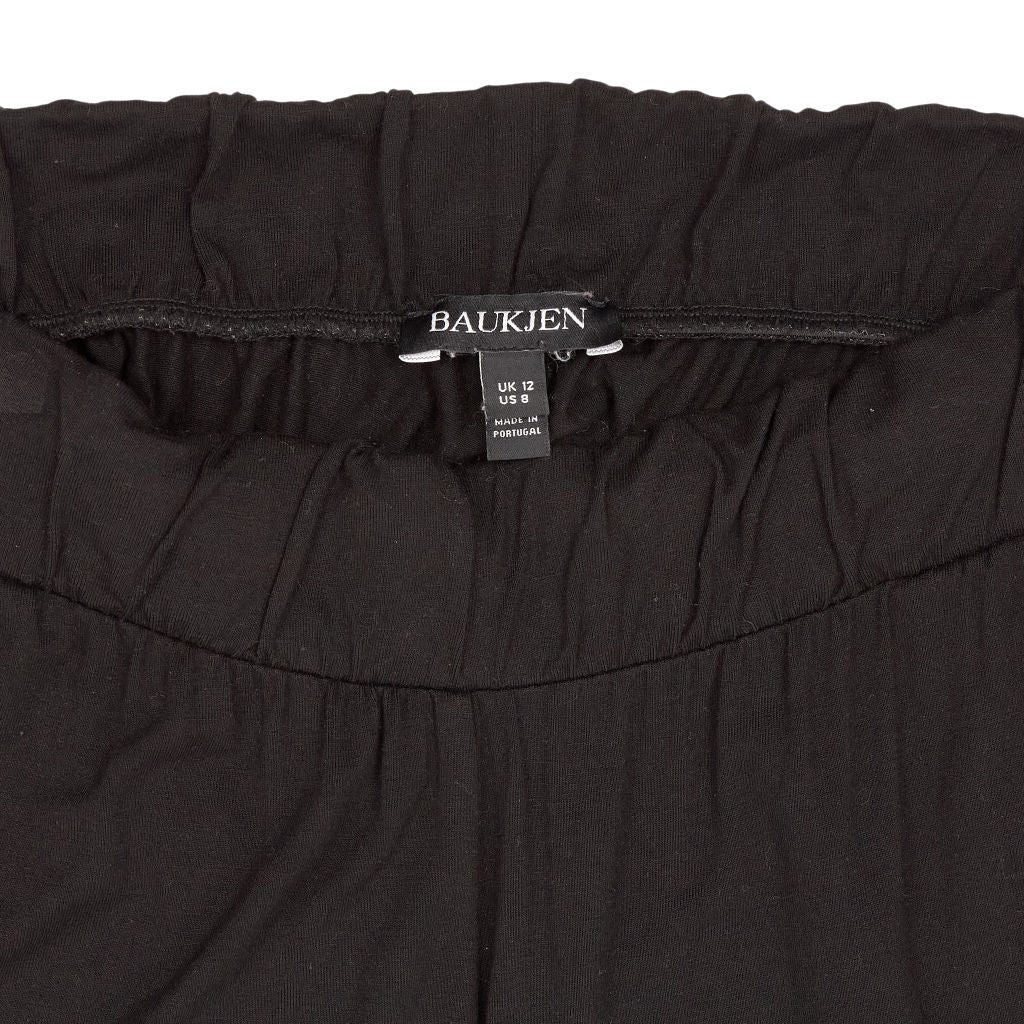 Baukjen Black Viscose Trousers