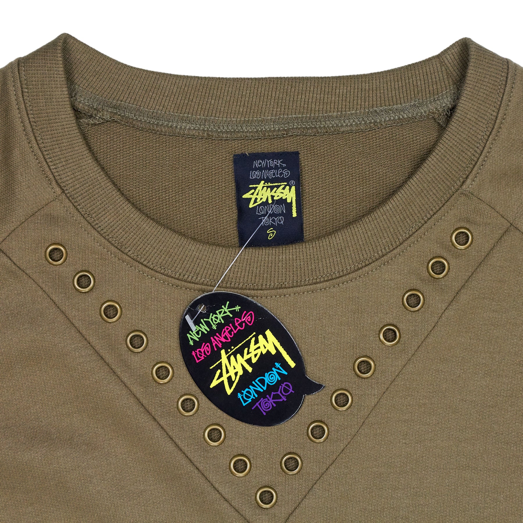 Stussy Khaki Sweatshirt