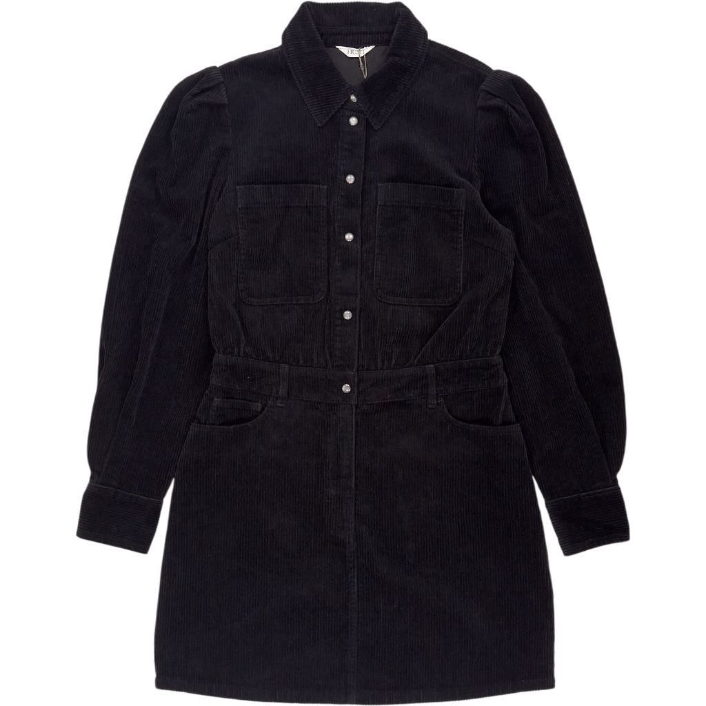 Hush Black Matilda Cord Mini Dress