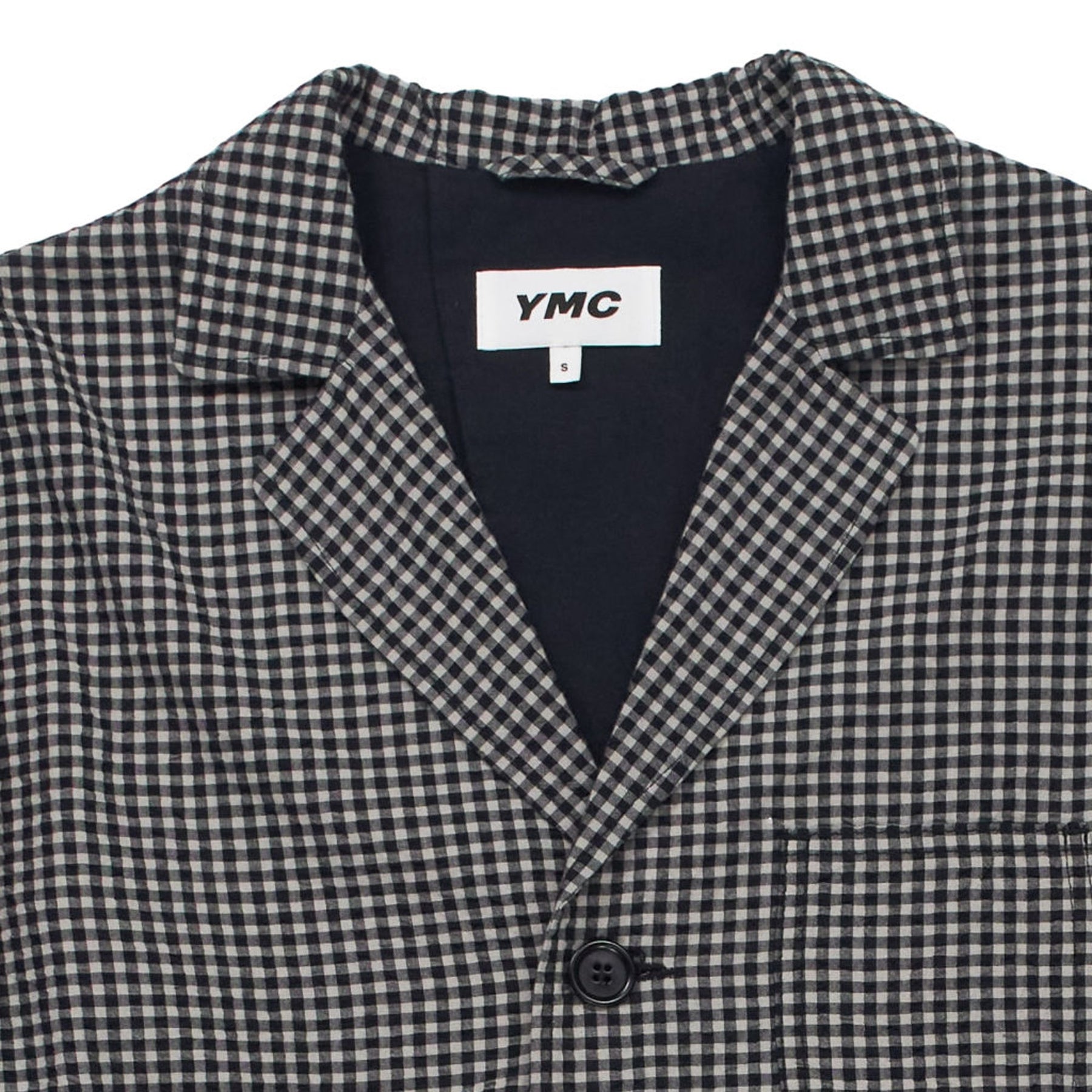 YMC Black Check Blazer