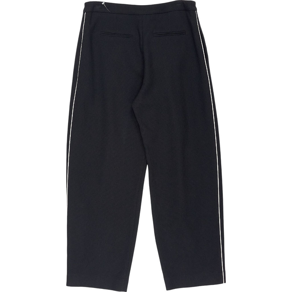 Mother of Pearl Black Textured Trousers
