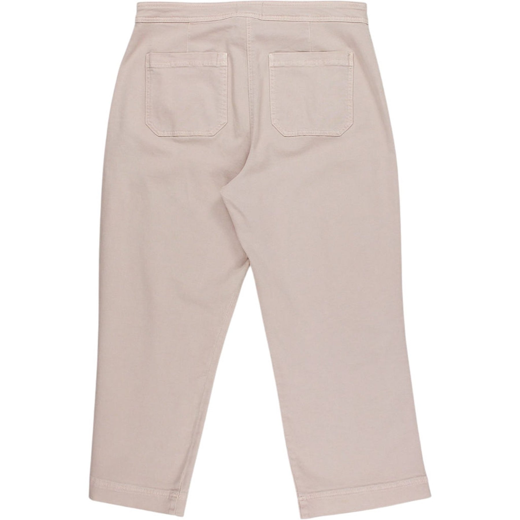 Wyse Dusky Pink Allie Flare Cropped Jeans