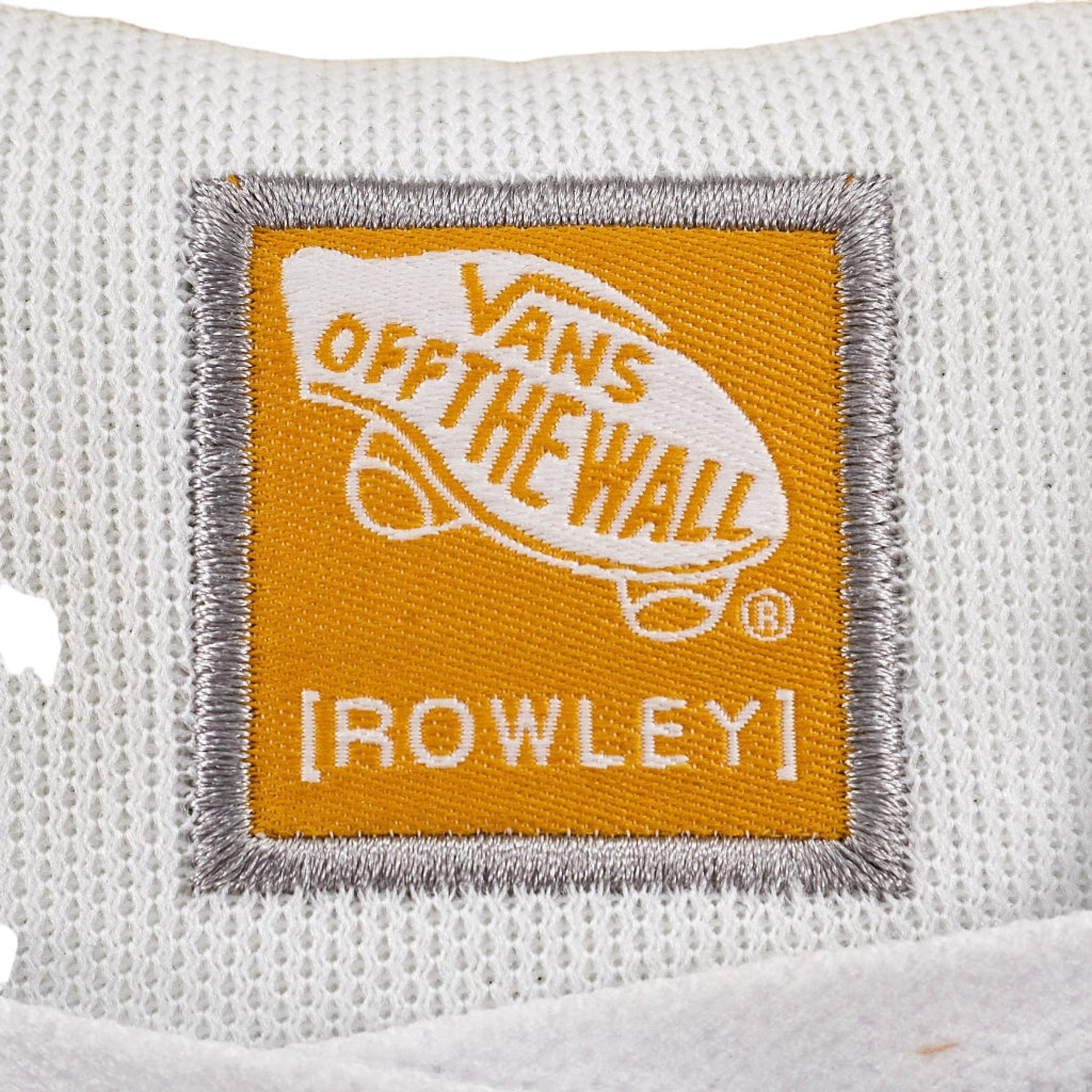 Vans White Grey Rowley XLT Trainers US 9
