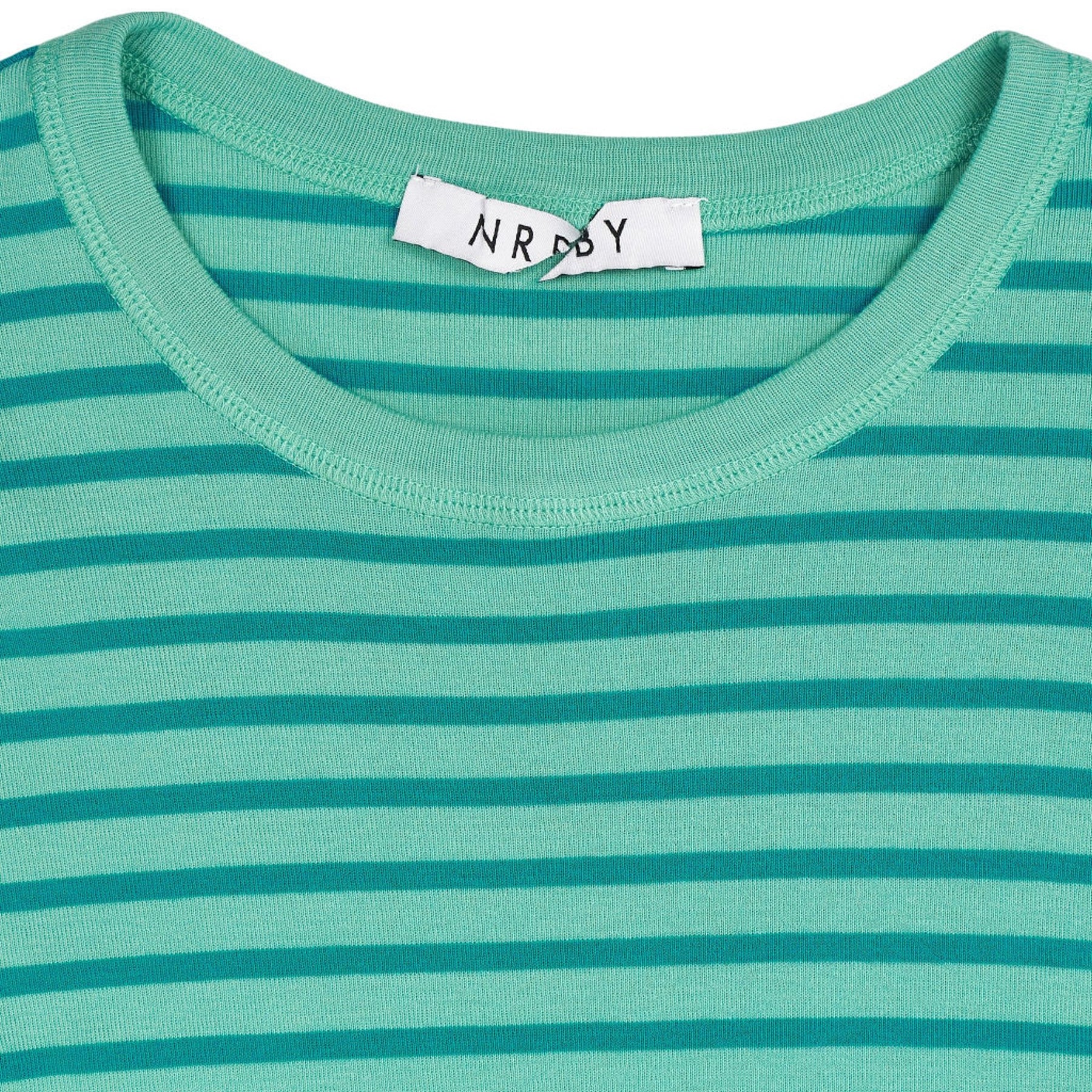 NRBY Green Striped Top
