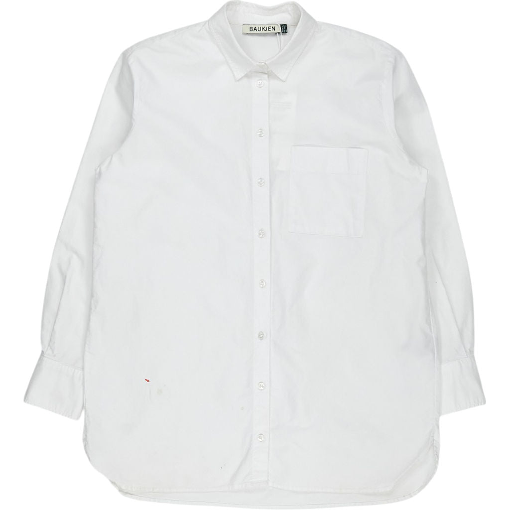 Baukjen White Oakleigh Organic Cotton Shirt