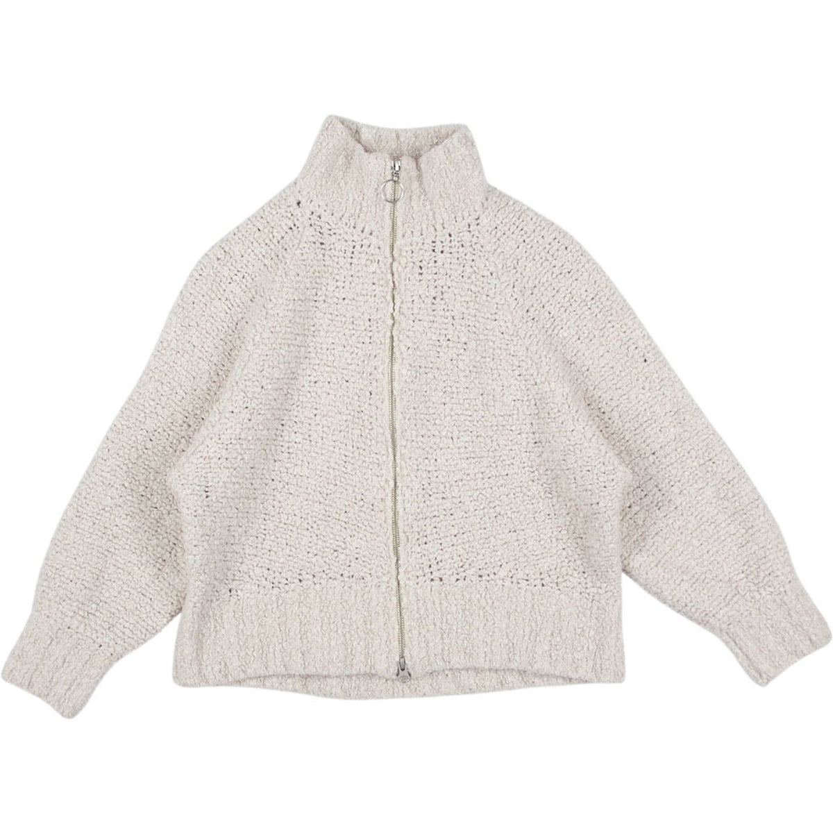 Vivere Cream Wool Blend Cardigan