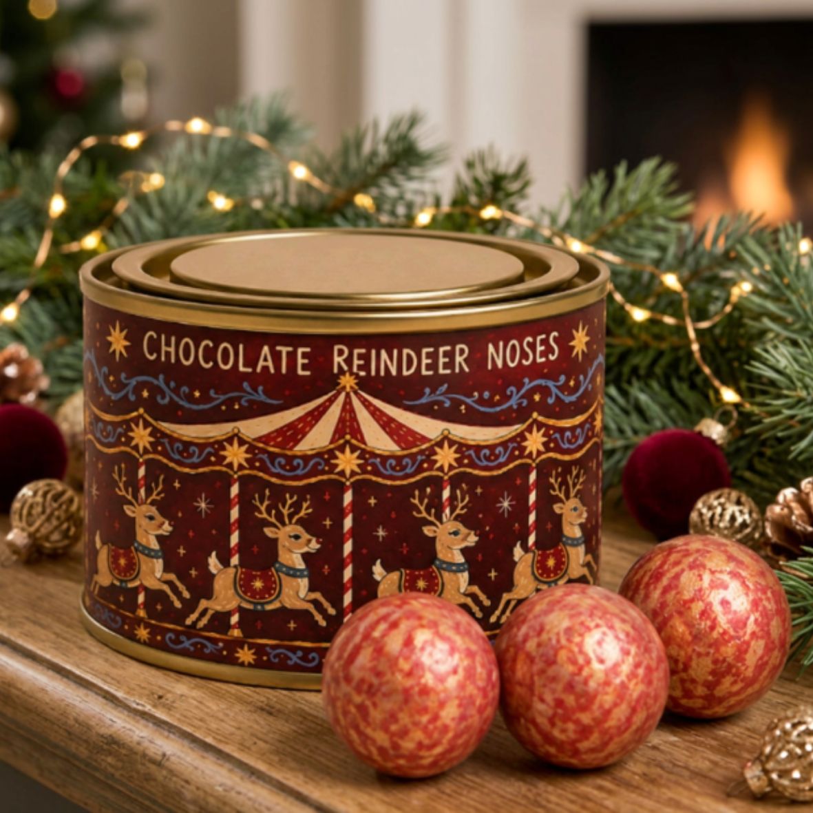 Tin of Reindeer Noses