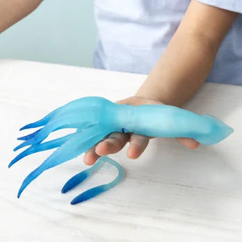 Glow in the dark squishy toy - Squid