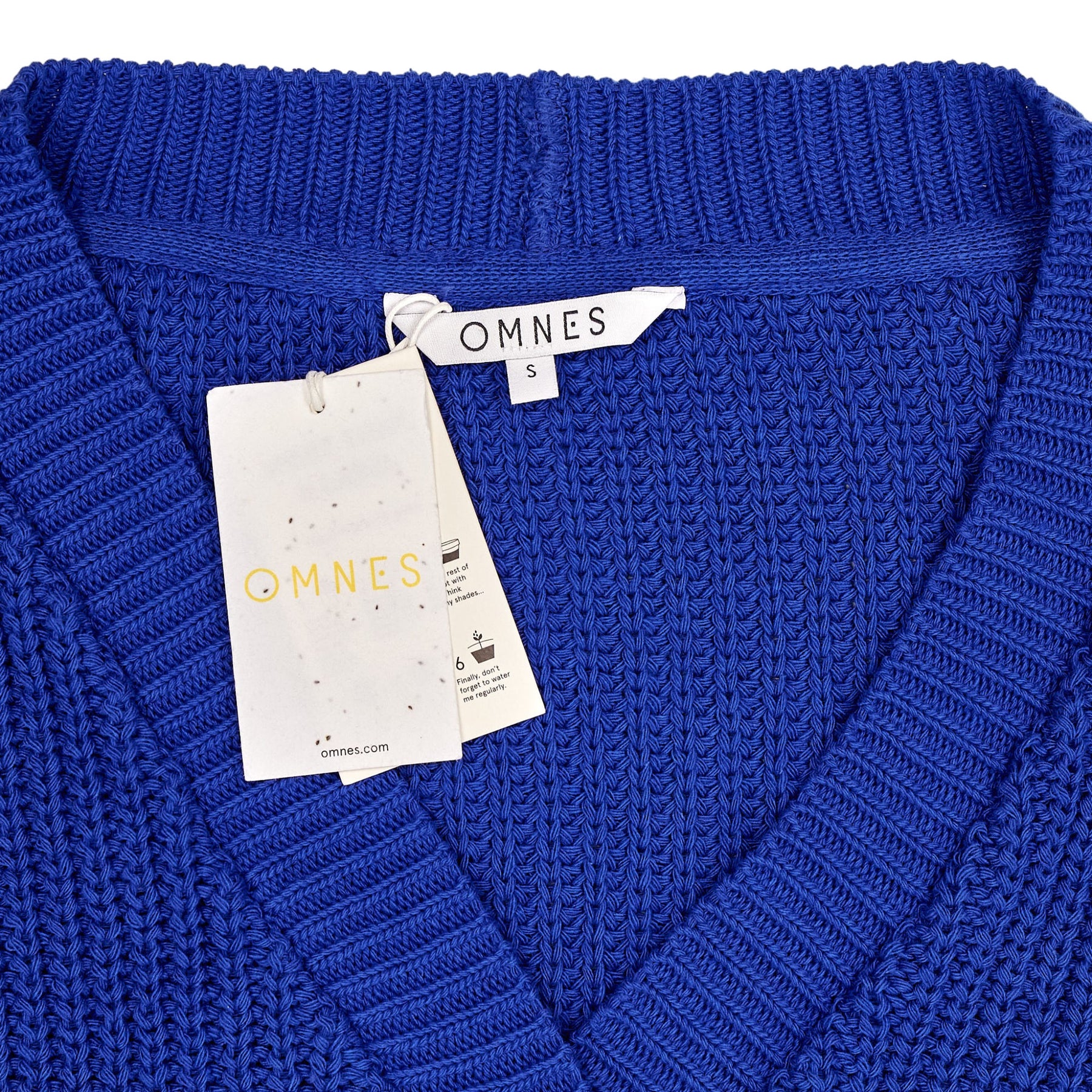 OMNES Cobalt Hopper Cardigan