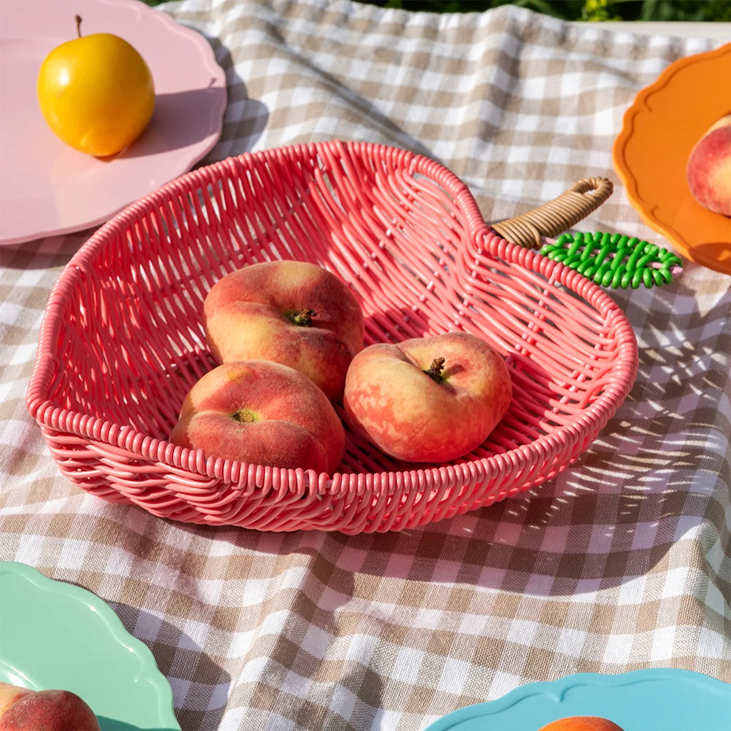 Summer fruit woven basket - 3 designs available