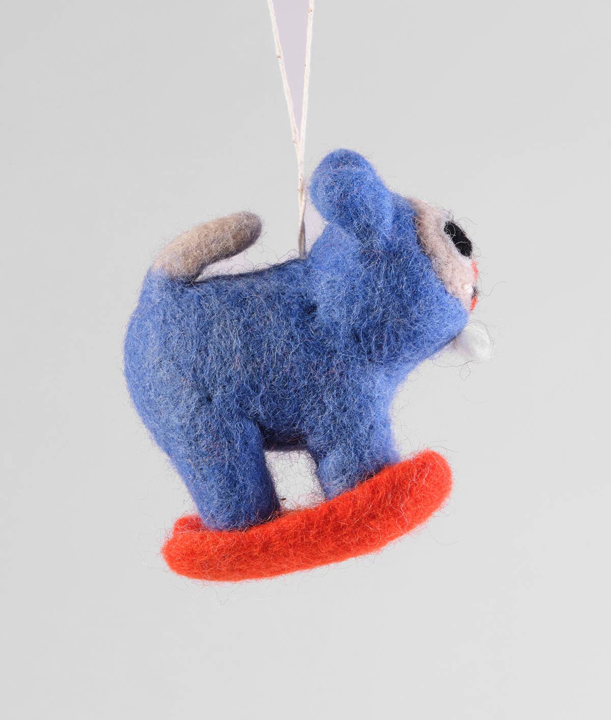 Eddie Cat Hanging Felt Ornament