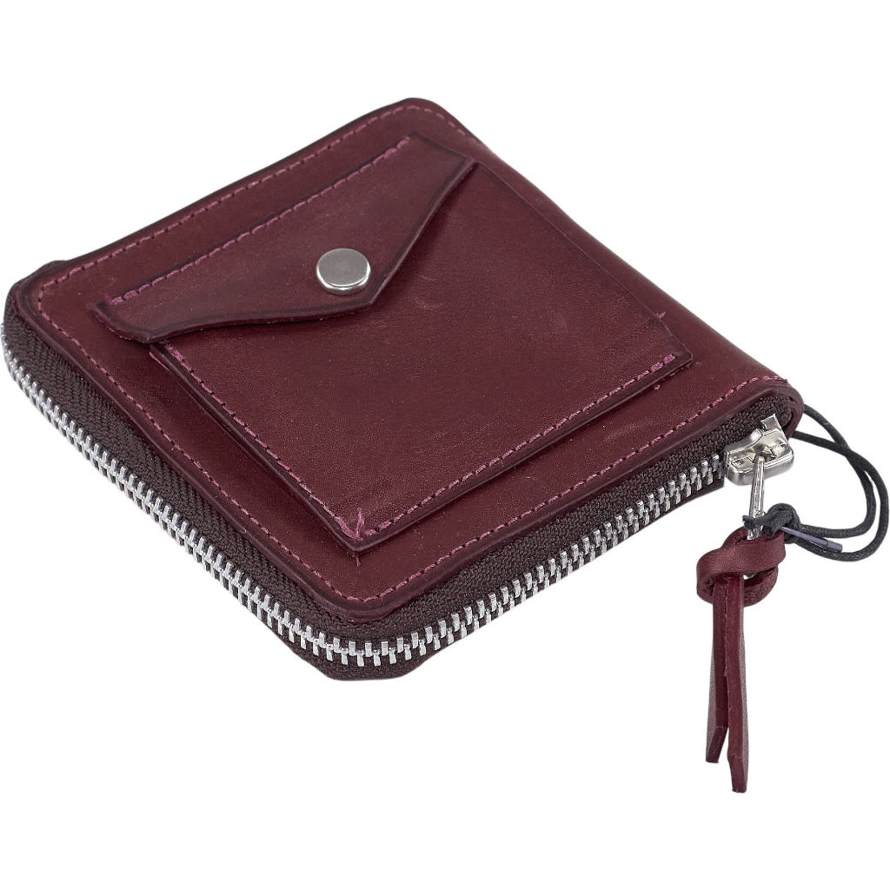 YMC Burgundy Leather Wallet