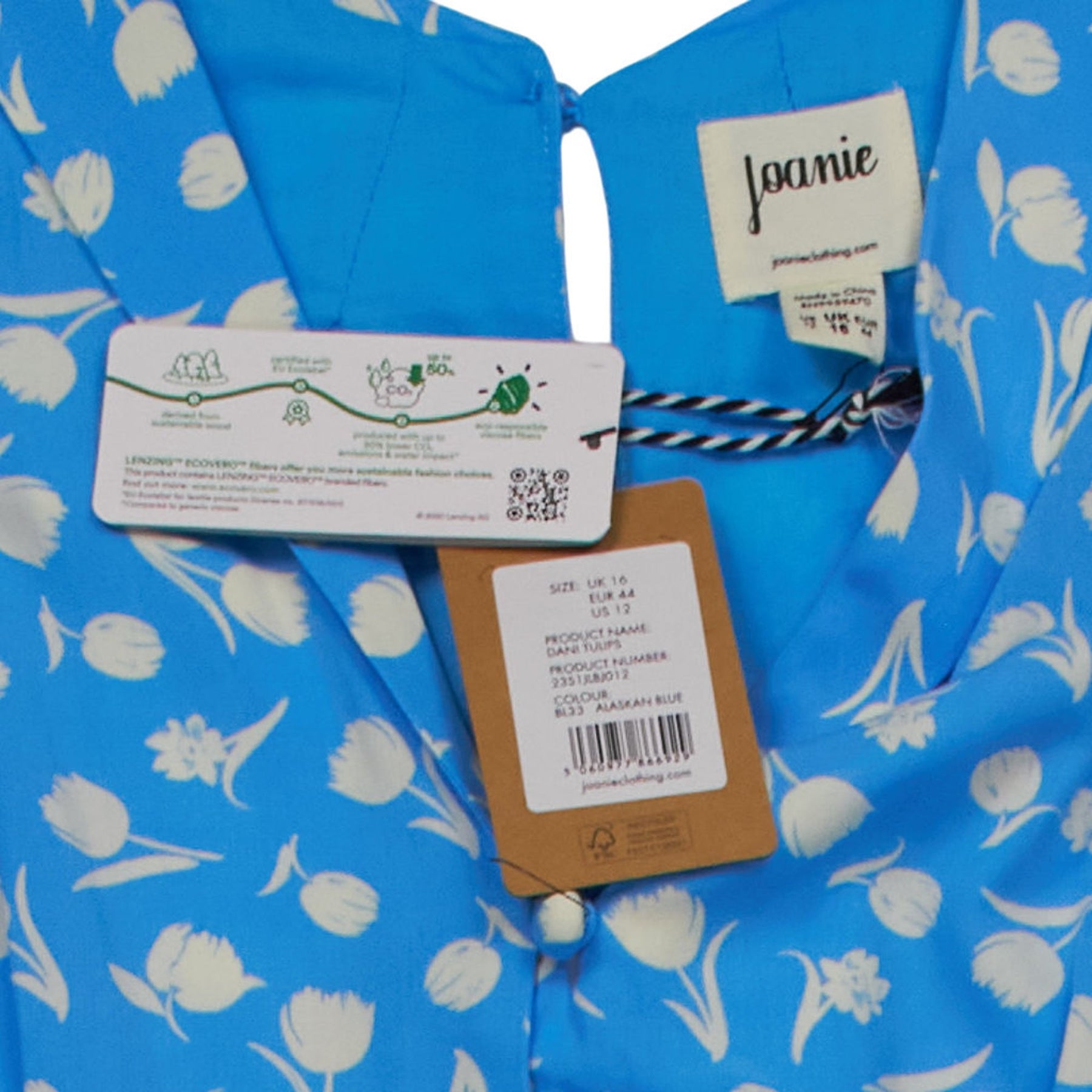 Joanie Dani Tulips Blue Jumpsuit