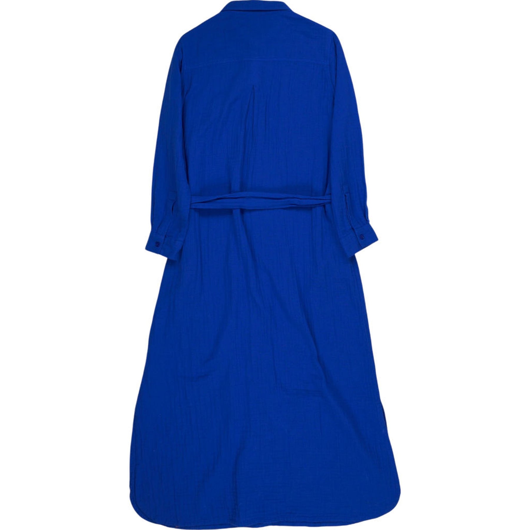 NRBY Blue Long Shirt Dress